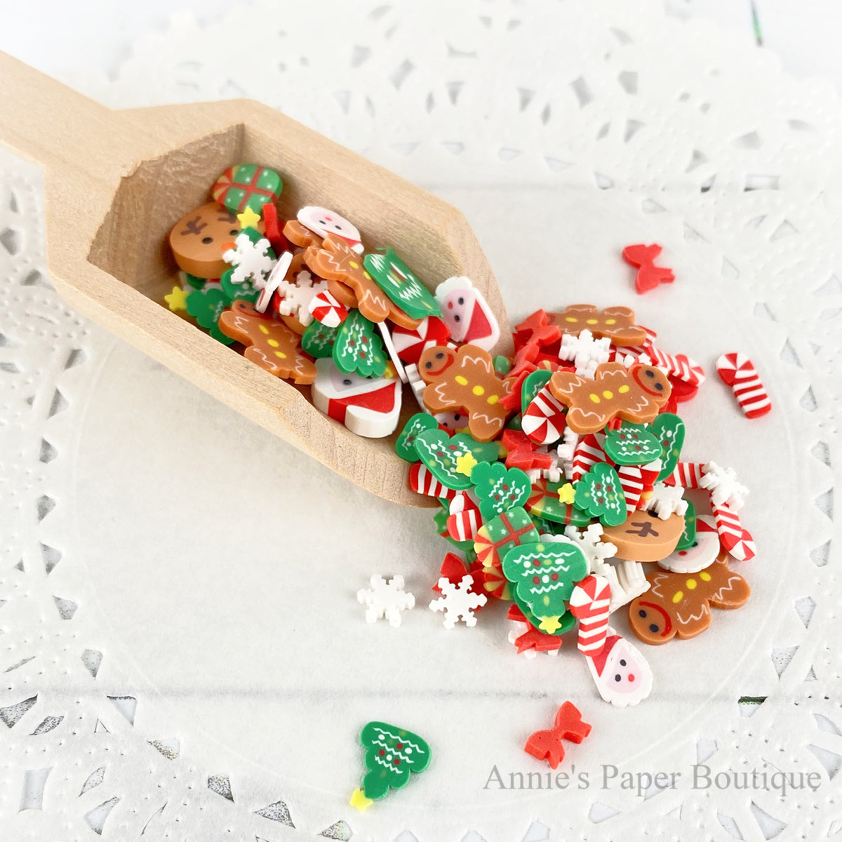 Christmastime Clay Confetti