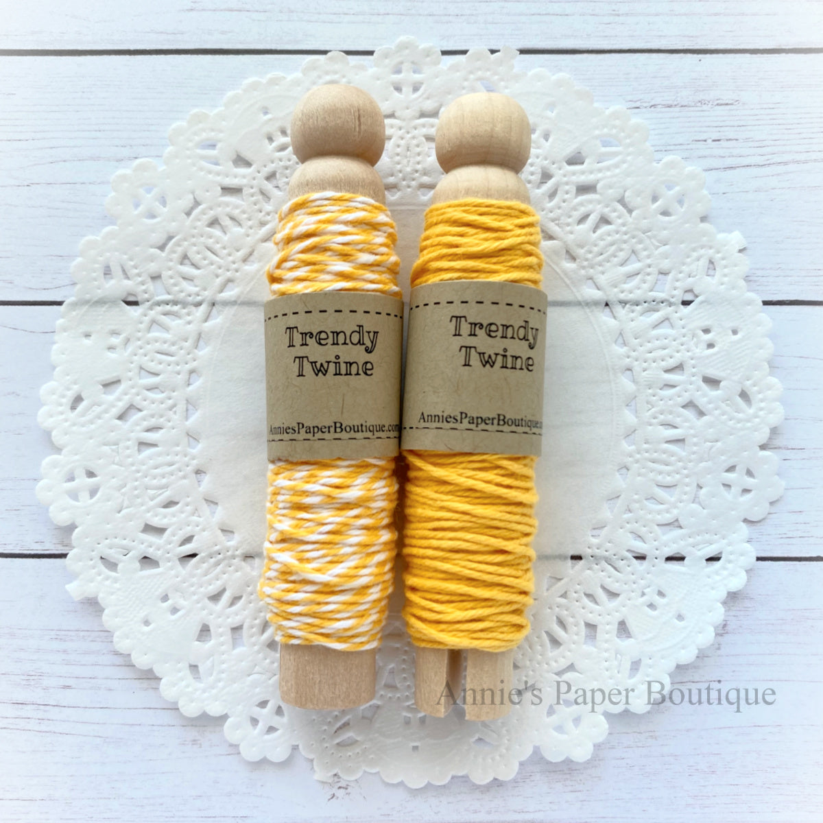 Lemon Duo Trendy Bakers Twine Sampler