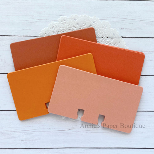 Orange Rolodex Card Bundle