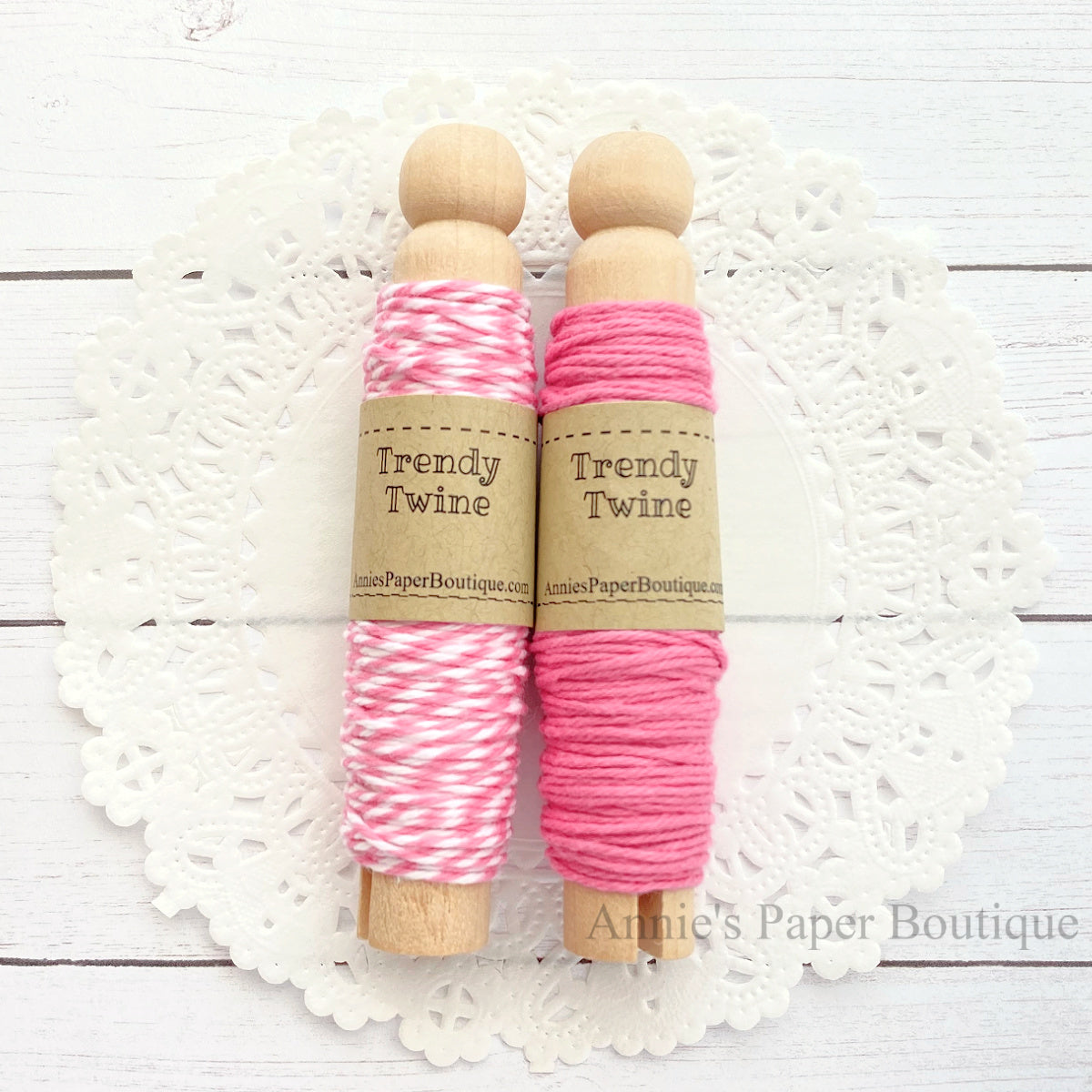Pink Duo Trendy Twine Sampler