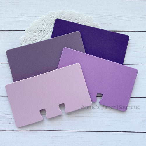 Rotary File Card Purple Color Bundle