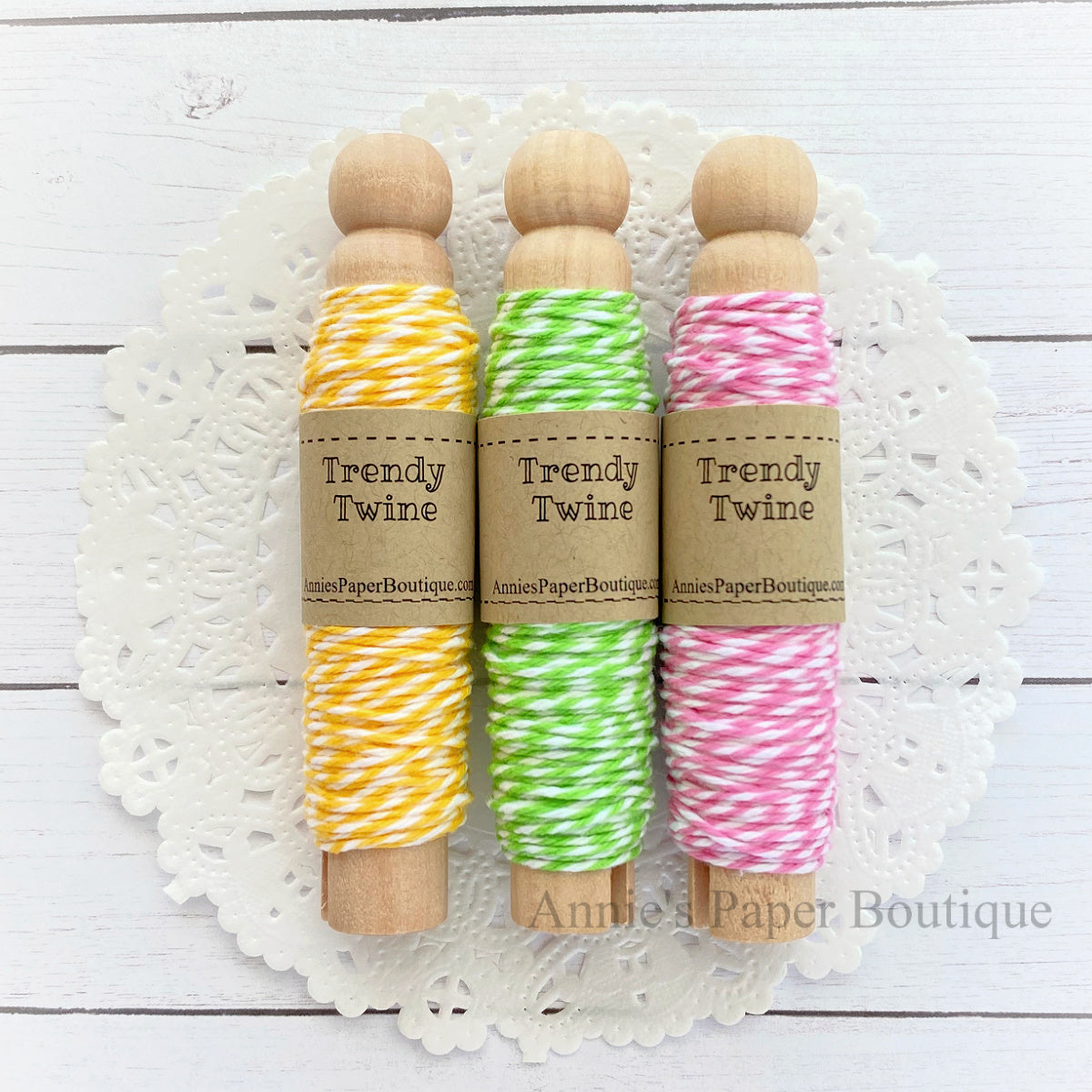 A Touch of Spring Trendy Bakers Twine Sampler
