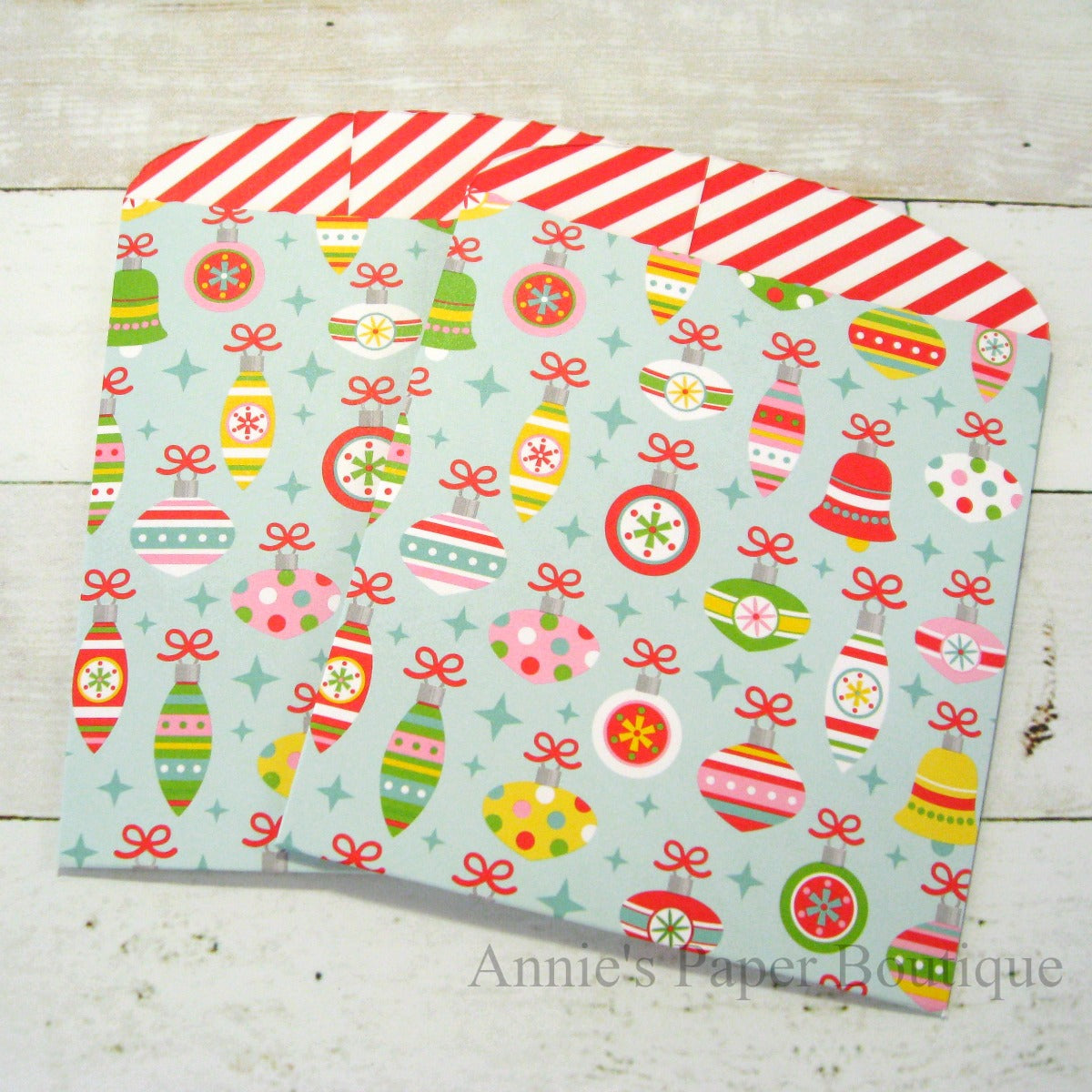 Deck the Halls Large Paper Pockets