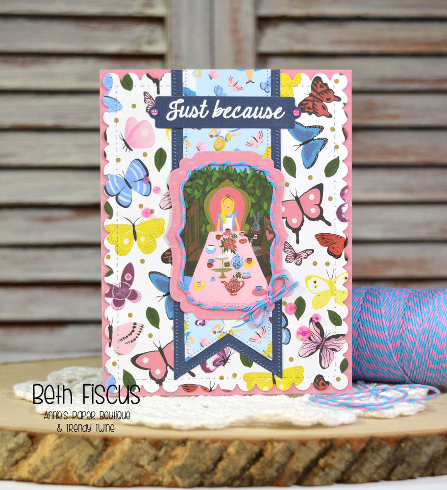 Just because card using the Greetings stamp set