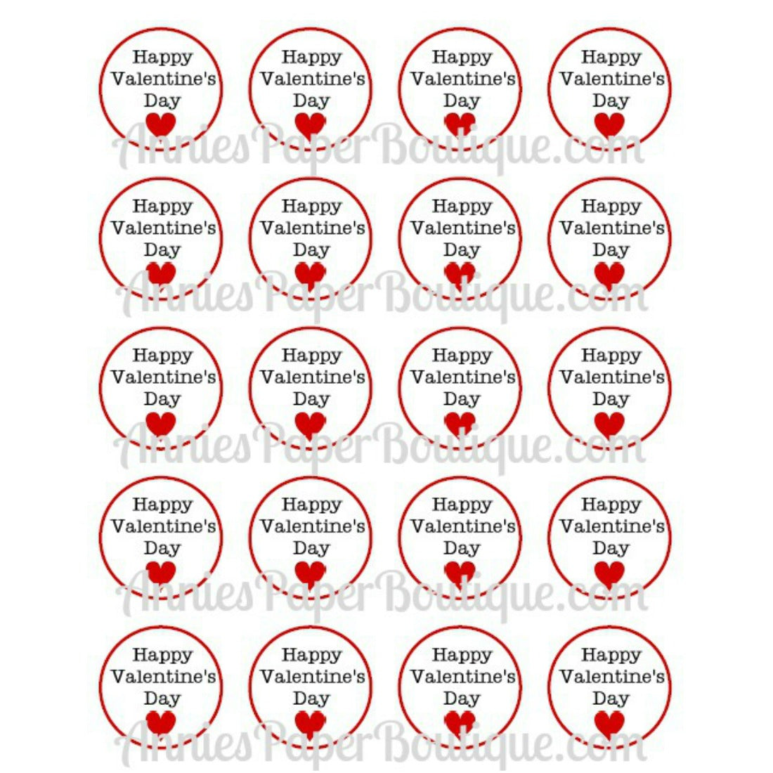 Happy Valentine's Day Printable