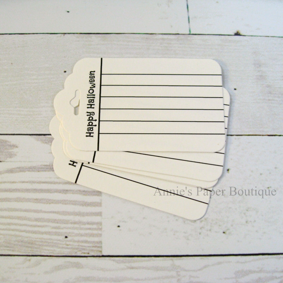 Happy Halloween Journaling Tags