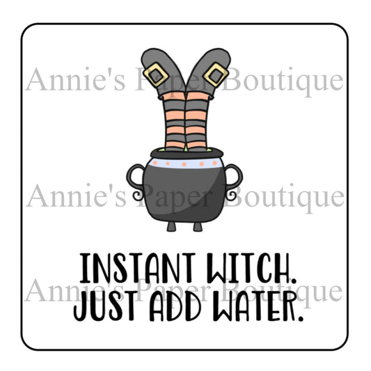 Instant Witch - Printable Tags
