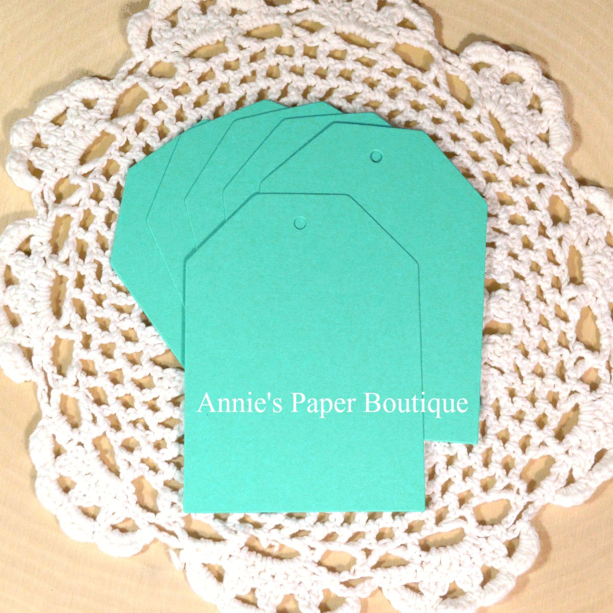 Large Light Teal Tag-Its