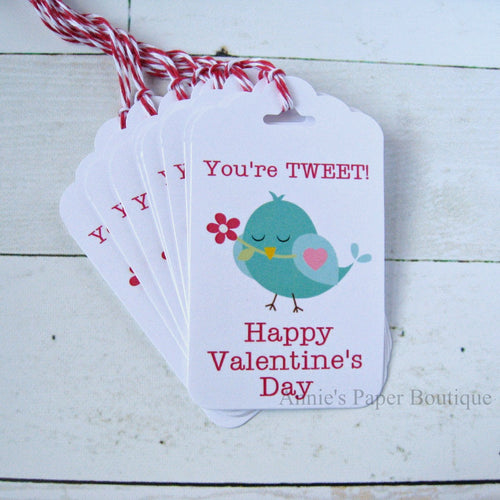 You're Tweet Valentine's Day Gift Tags