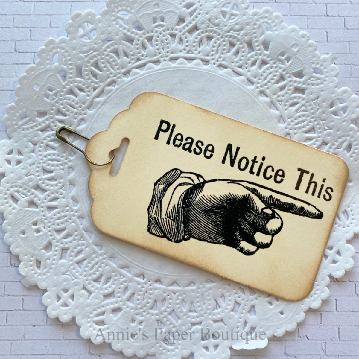 Antique Bronze Bulb Pin Sample