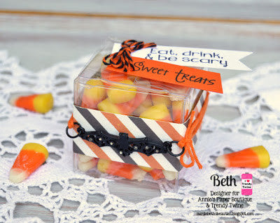 Candy Cubes - 2" x 2" Square Clear Boxes