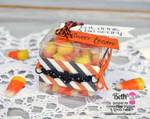 Candy Cubes - 2" x 2" Square Clear Boxes