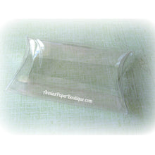 Small Pillow Boxes - 2" x 3/4" x 3" Clear Boxes