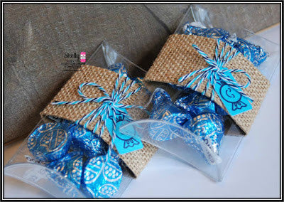 Medium Pillow Boxes - 2-1/2" x 7/8" x 4" Clear Boxes