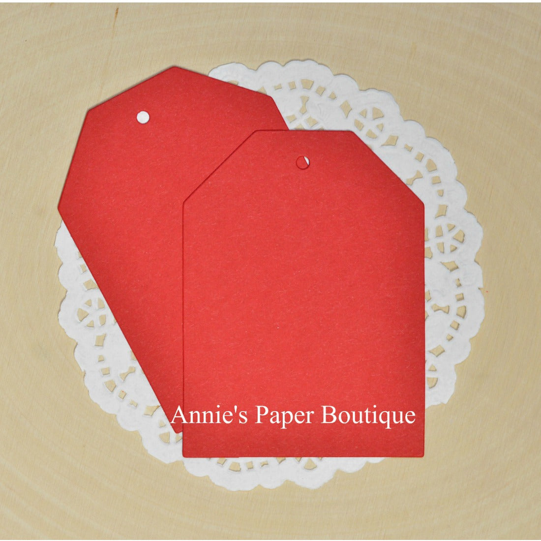 Cranberry Large Tag-Its - Red