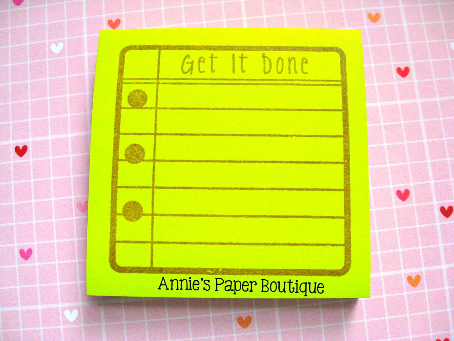 Get It Done Planner Stamp Set - 4x6