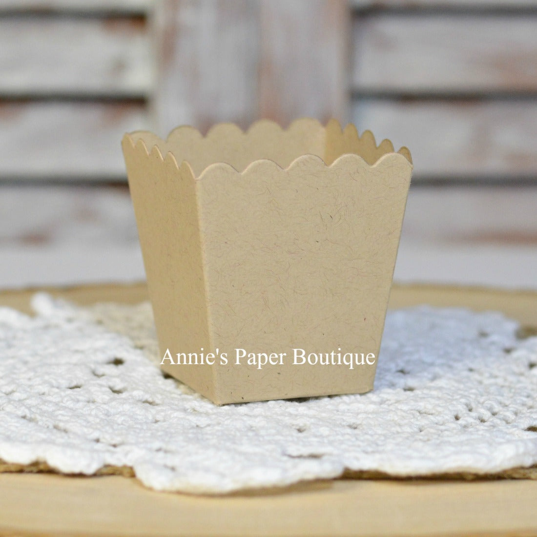 Kraft Mini Popcorn Box