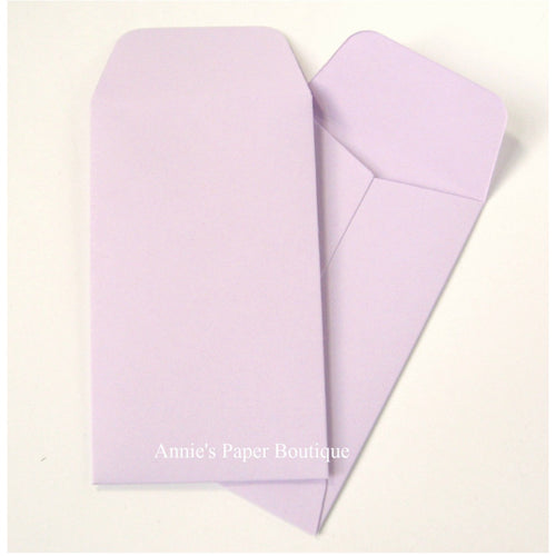 Lavender Purple Mini Seed Packet Envelopes