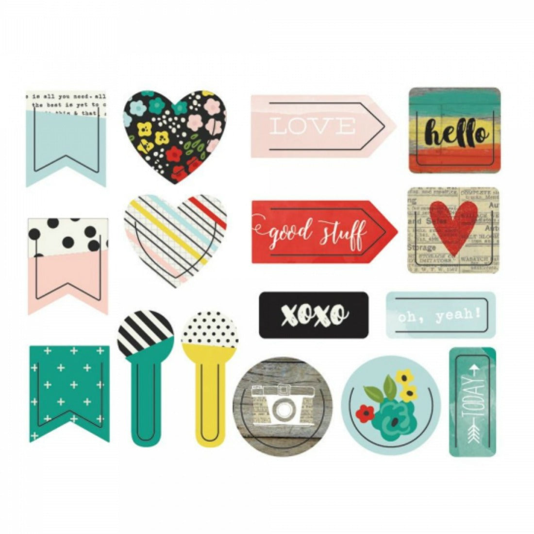 Life in Color Decorative Clips