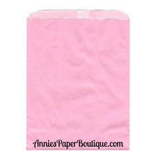 Large Pink Glassine Bags - 5-3/4" x 7-1/2" Glassine Lined Gourmet Bags