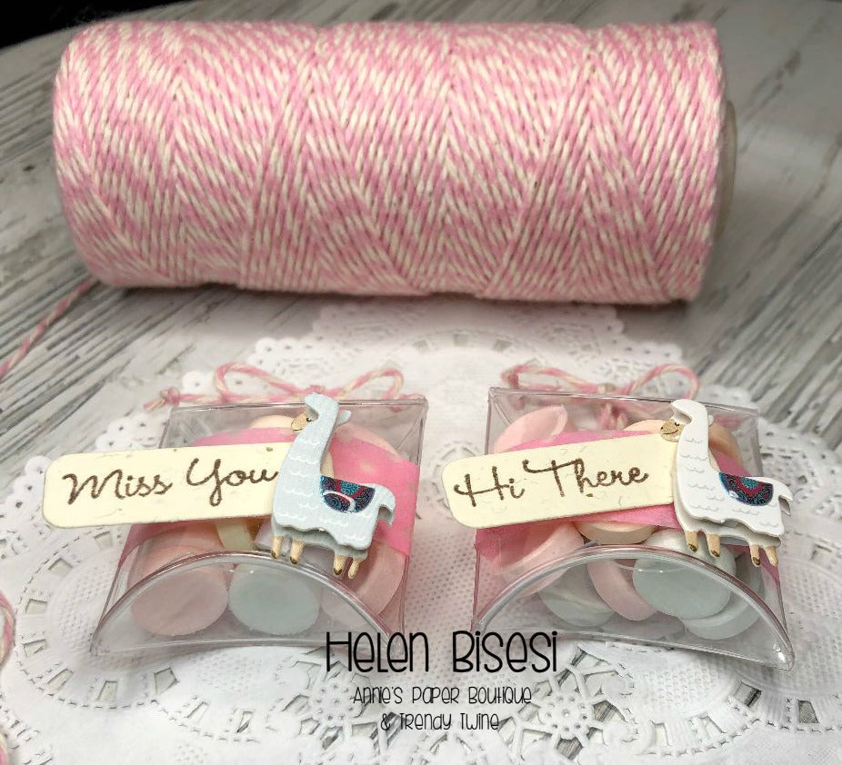 Mini Clear Pillow Boxes Sample Project