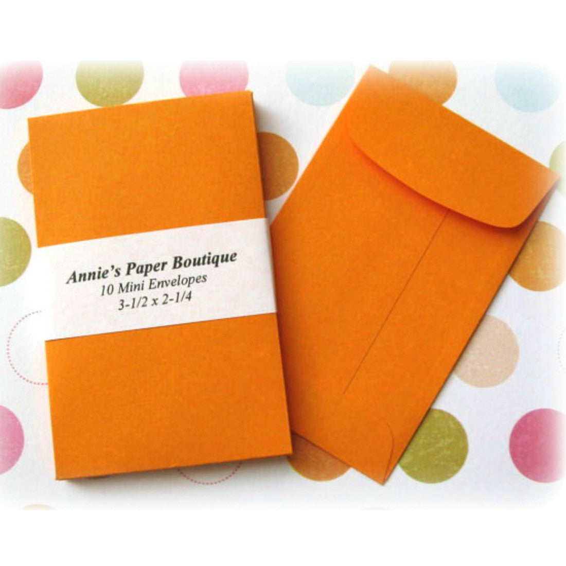 Orange Coin Envelopes