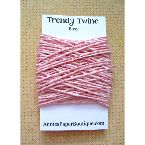 Posy Trendy Bakers Twine Mini - Pink & Natural