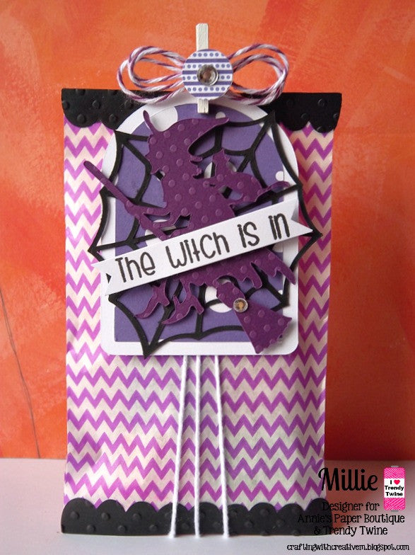 Purple Chevron Treat Bags - 3-1/4" x 5-1/8" Paper Bags