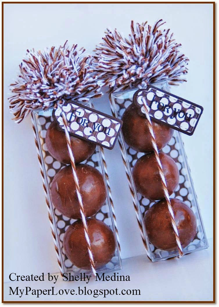 Short Candy Chutes - 1" x 3" Clear Boxes