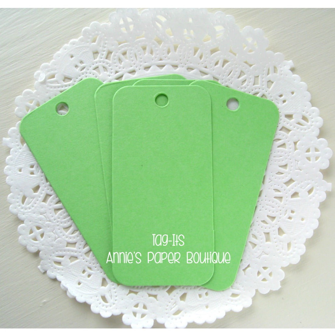 Spring Green Tag-Its, Cardstock Hang Tags