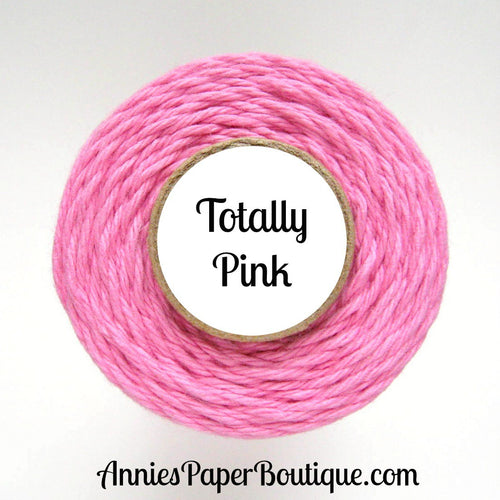 Solid Pink Trendy Bakers Twine
