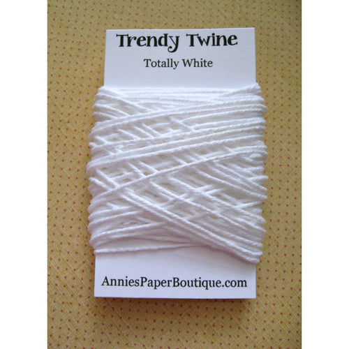 Totally White Trendy Bakers Twine Mini - Solid White