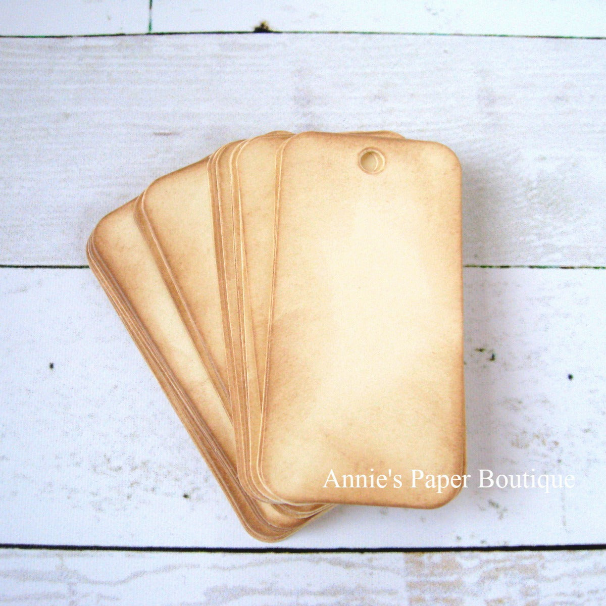 Vintage Inspired Cream Tag-Its