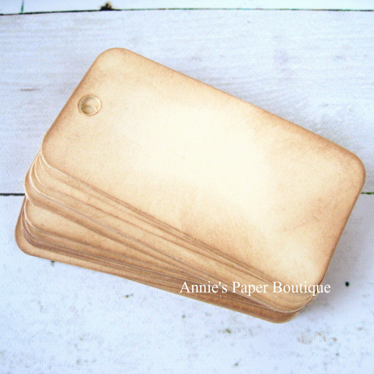 Vintage Inspired Cream Tag-Its