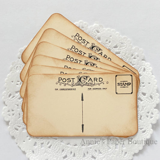 Vintage Inspired Mini Post Cards