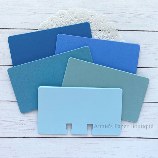 Blue Rolodex Cards