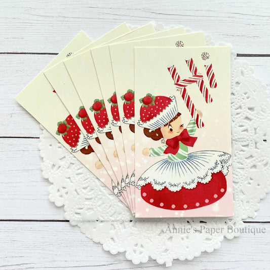Candy Girl Vintage Inspired Christmas Tags
