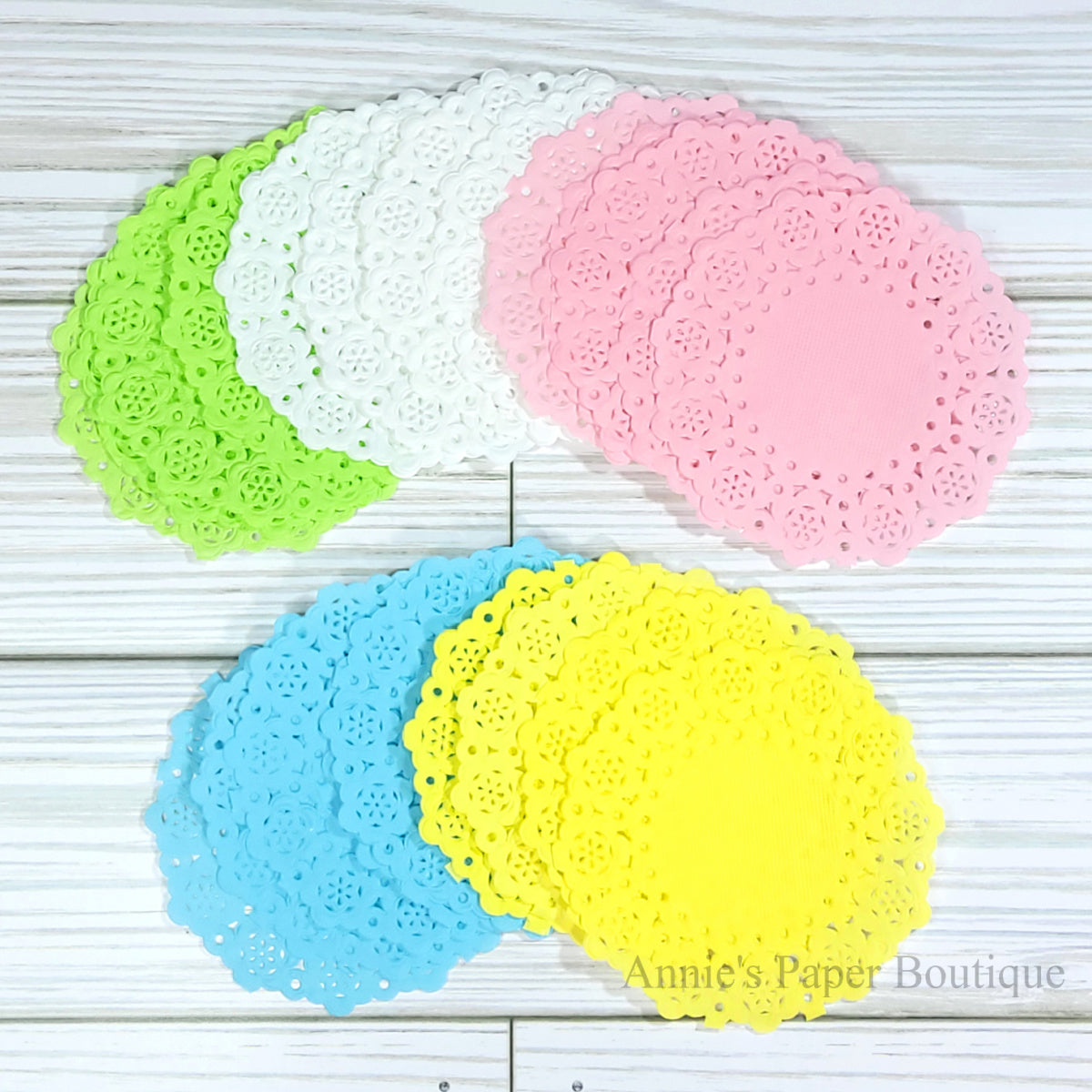 3" Paper Doilies Color Bundle