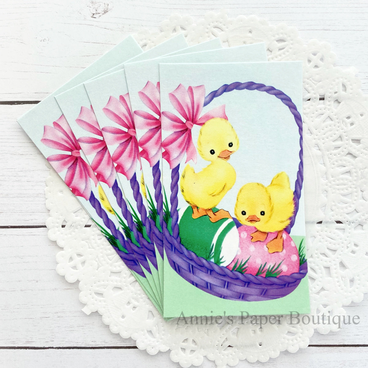 Easter Basket Ducks