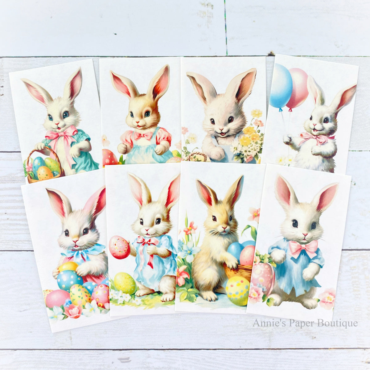 Easter Bunny Retro Tag Bundle