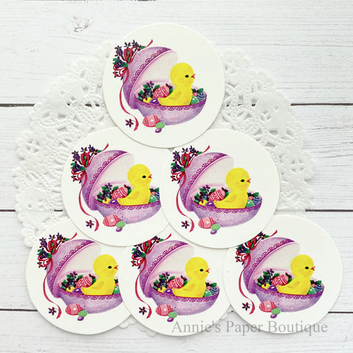 Easter Egg Chick Tags