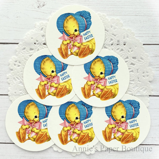Happy Easter Ducky Tags