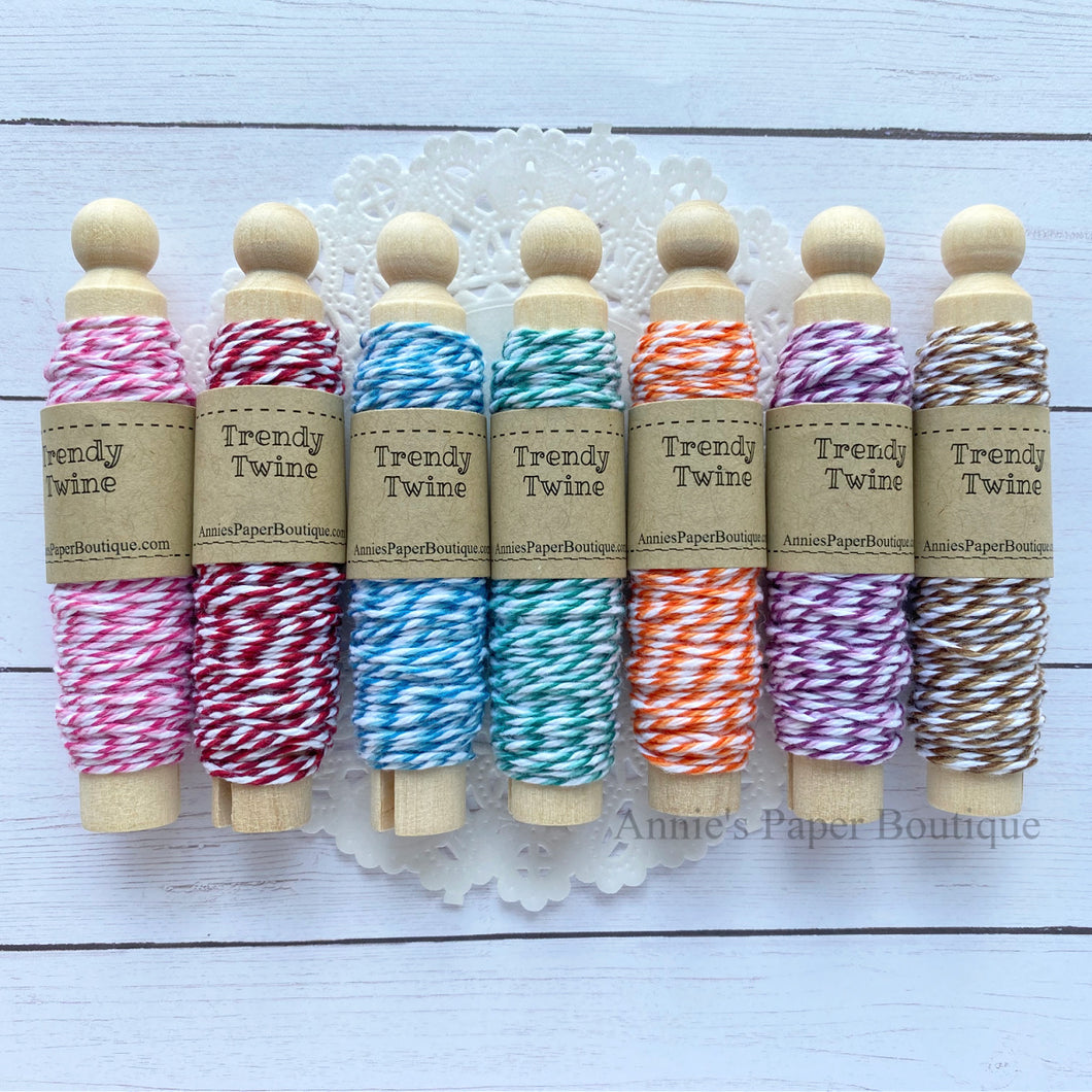 Original Trendy Bakers Twine Sampler - Crafting, Packaging, Decorating –  Annie's Paper Boutique