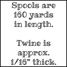 Trendy Twine spool measurements