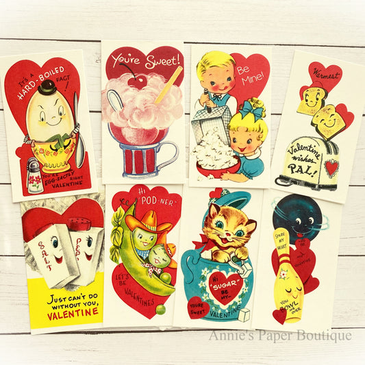 Valentine Bundle Retro Tags