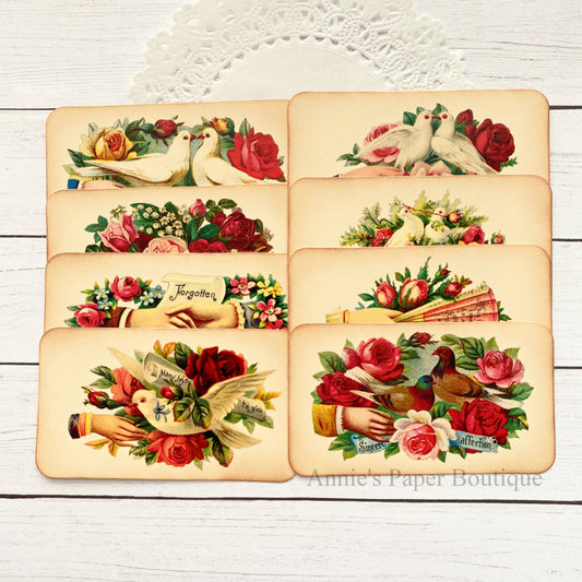 Victorian Vintage Inspired Calling Cards