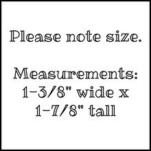 Faux Postage Stamp Measurements