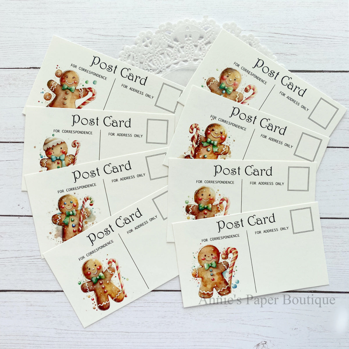 Gingerbread Mini Postcard Bundle