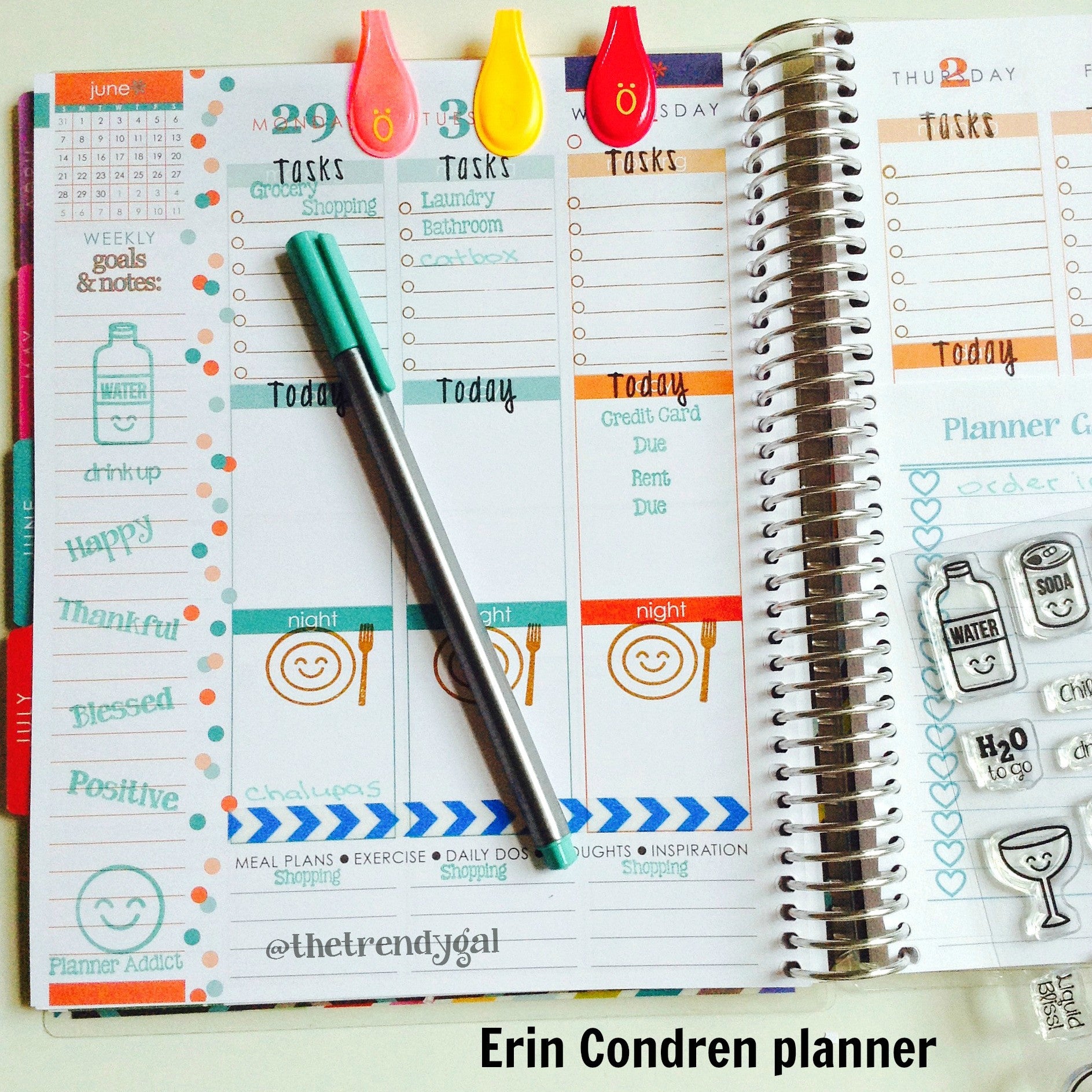 Feeling Funny Planner Stamps - Moods