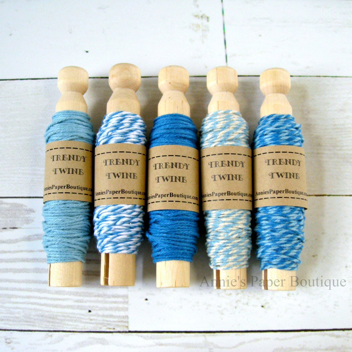 Berry Blue Trendy Bakers Twine Sampler